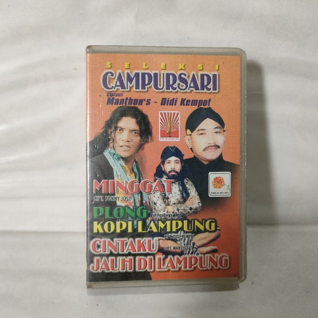 Kaset Pita Seleksi Campursari Manthou's & Didi Kempot - Cintaku Jauh Di Lampung
