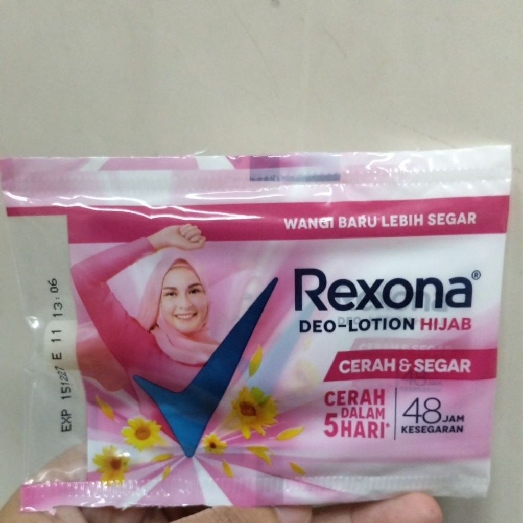 REXONA DEO LOTION CERAH&SEGAR 9gr(SACHET)