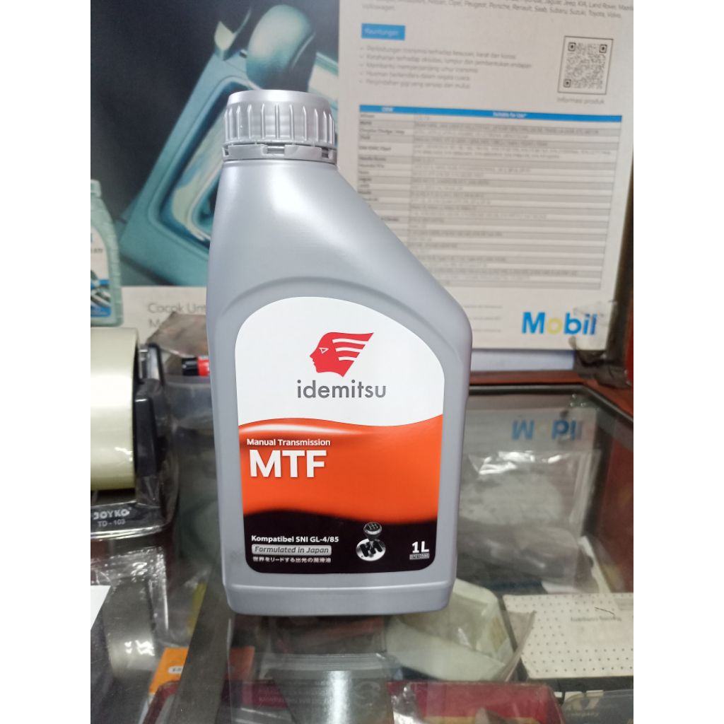 Oli Transmisi MTF Prusneleng Idemitsu MTF Botol 1L