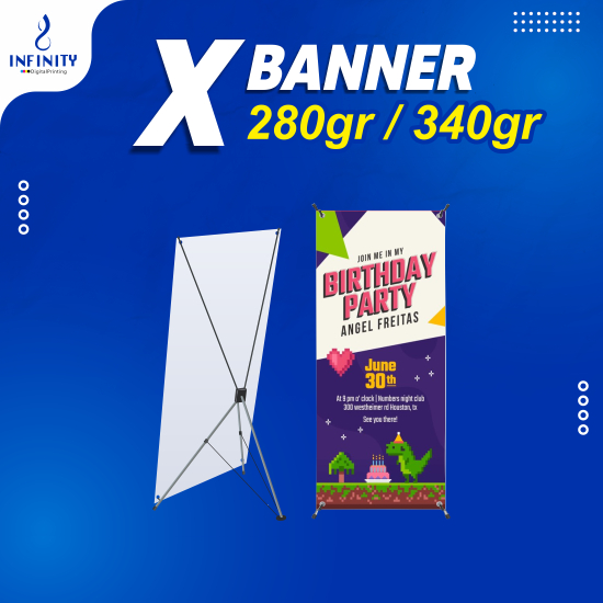 CETAK X  BANNER BANNER PROMOSI USAHA EVENT TOKO DAN IKLAN INFINITY PEKANBARU