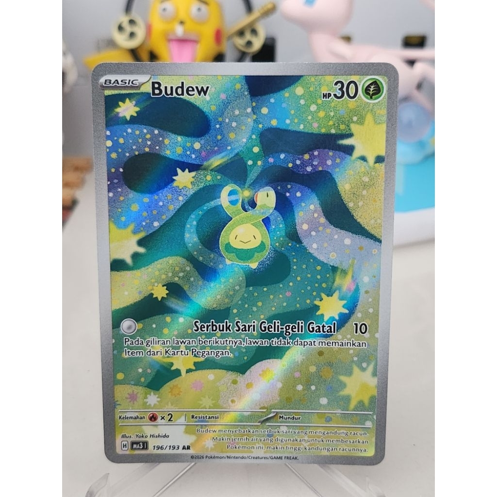 Budew AR 196/193 Kartu/Card Pokemon TCG Indonesia