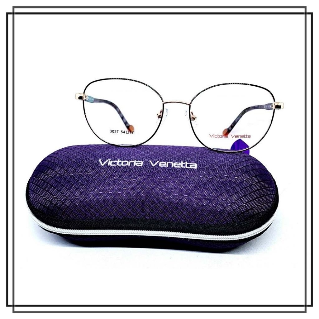 FRAME KACAMATA WANITA VICTORIA VENETTA 3027 Model Mata Kucing CAT EYE Keren Elegan Kualitas Bagus Ha
