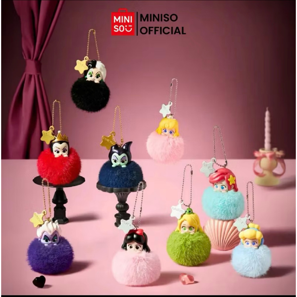 Gantungan Bag Charm Disney Princess Villain