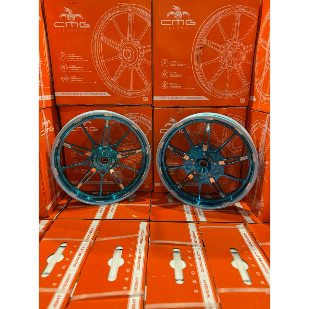 [READY] VELG CMG MG10 MODEL PALANG 10 PREMIUM CNC NEW SERIES VARIO 110/125/150/160 STYLO/BEAT/GENIO/