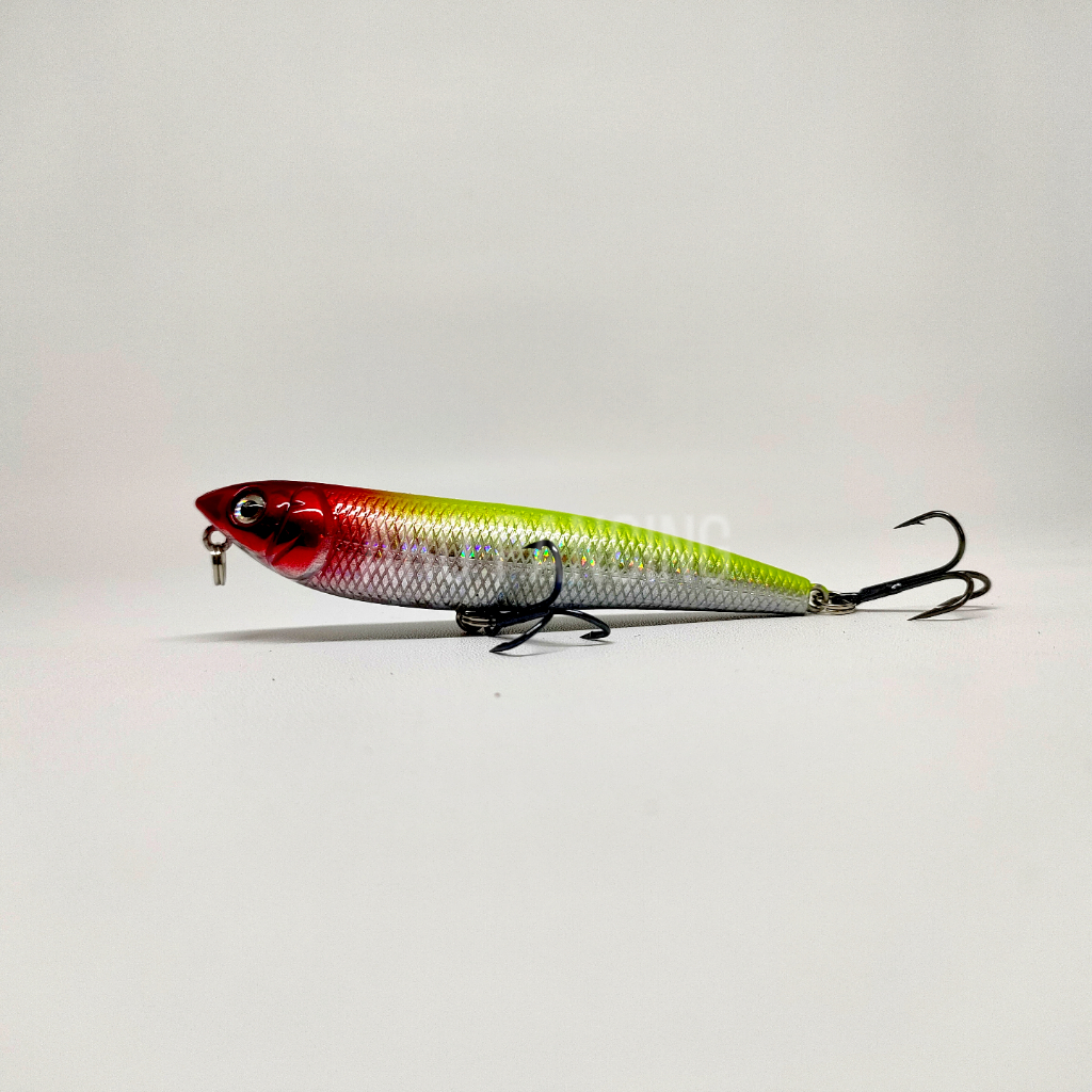 Kenzi HERRING Floating Minnow Slider Lure 8.2g 8.5cm | Umpan Pancing Ikan Predator | Treble Hook Taj