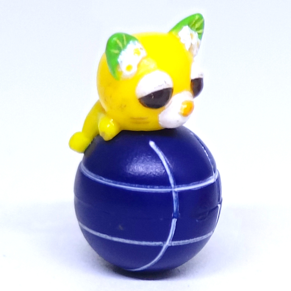 Ochaken & Friends Roly Poly Figure Collection - Min the Jasmine Tea Cat (Pajangan / JP Rare)