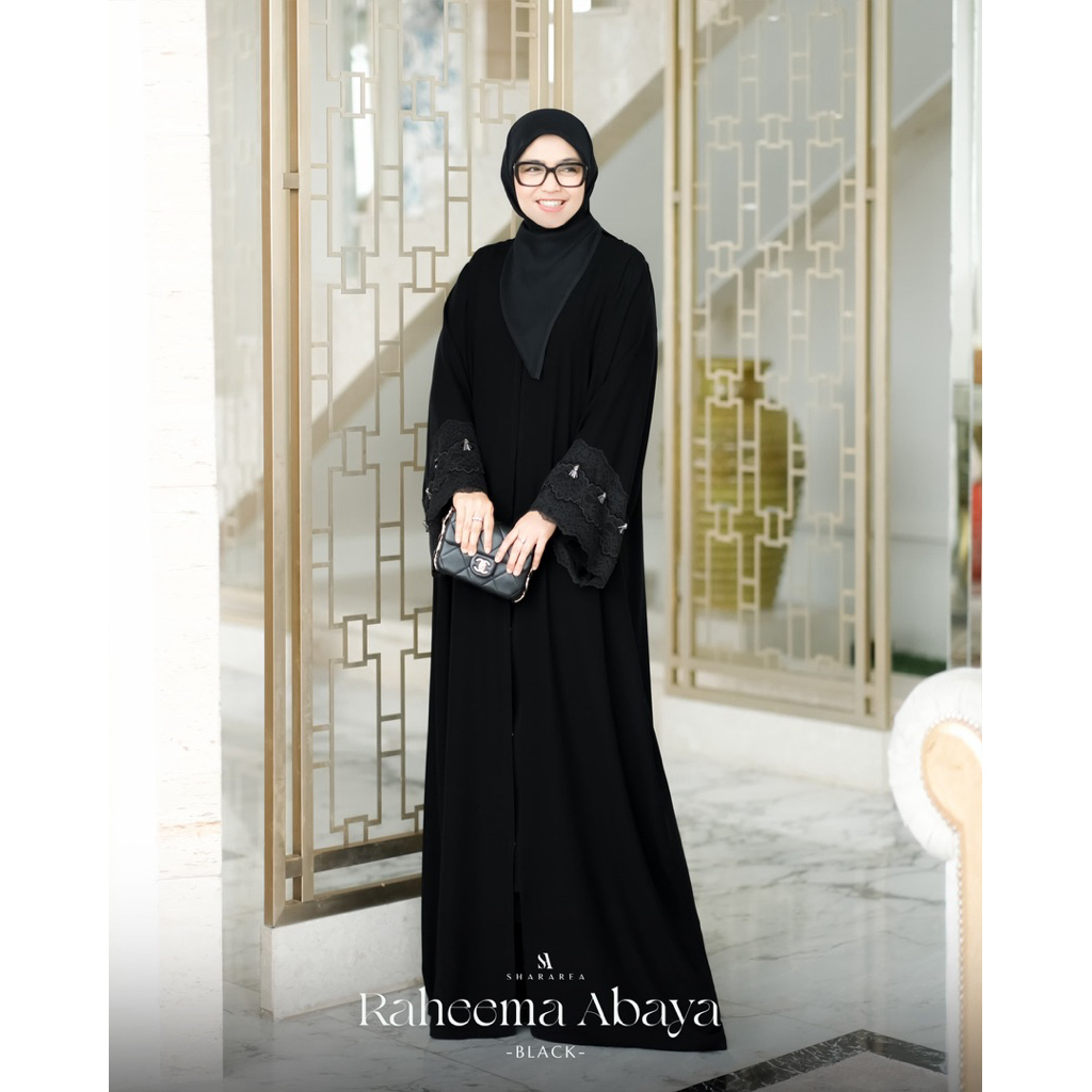 Raheema Abaya By Shararea Size S Fit To M Ready Stok