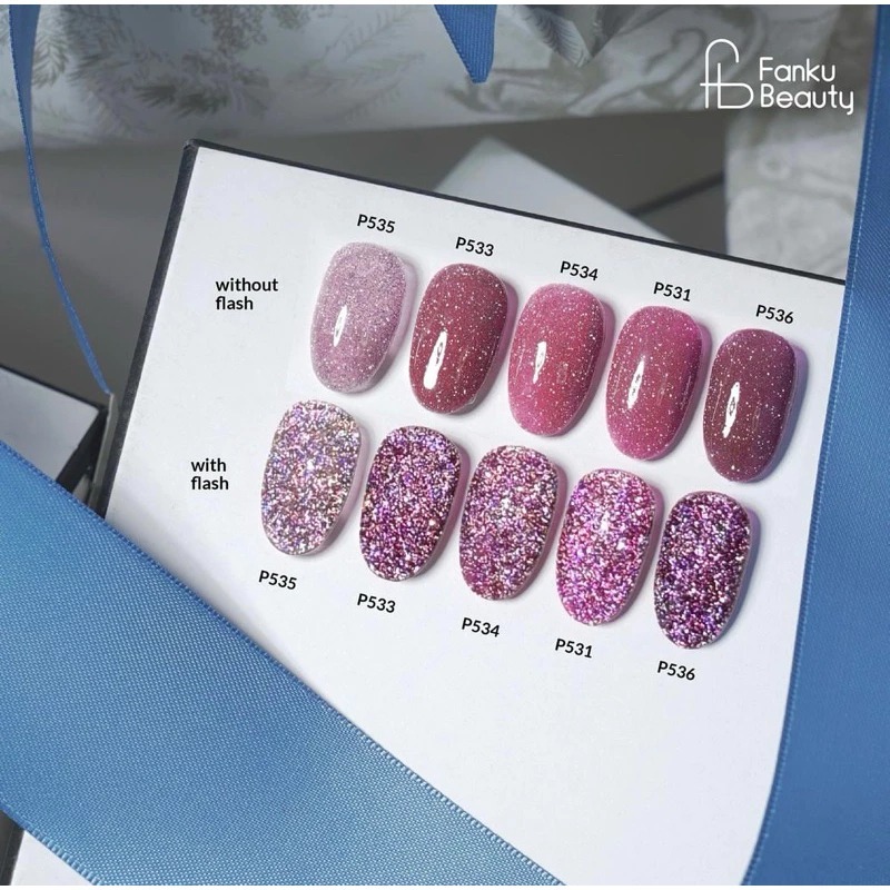 KUTEK PARTY GEL HALAL PINK TINY REFLECTIVE KUTEK GEL HALAL FLASH