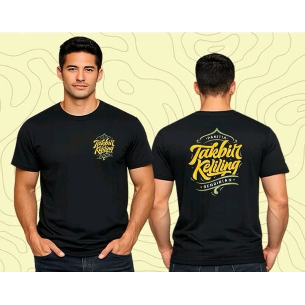 kaos takbir keliling terbaru distro