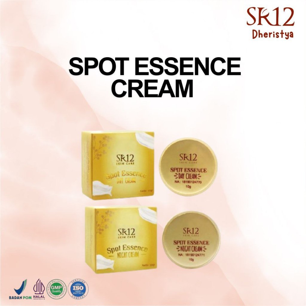 GARNIER ESSENCE SR12 DAY & NIGHT CREAM : Menyamarkan Flek Hitam & Bekas Jerawat, Mencerahkan Wajah (