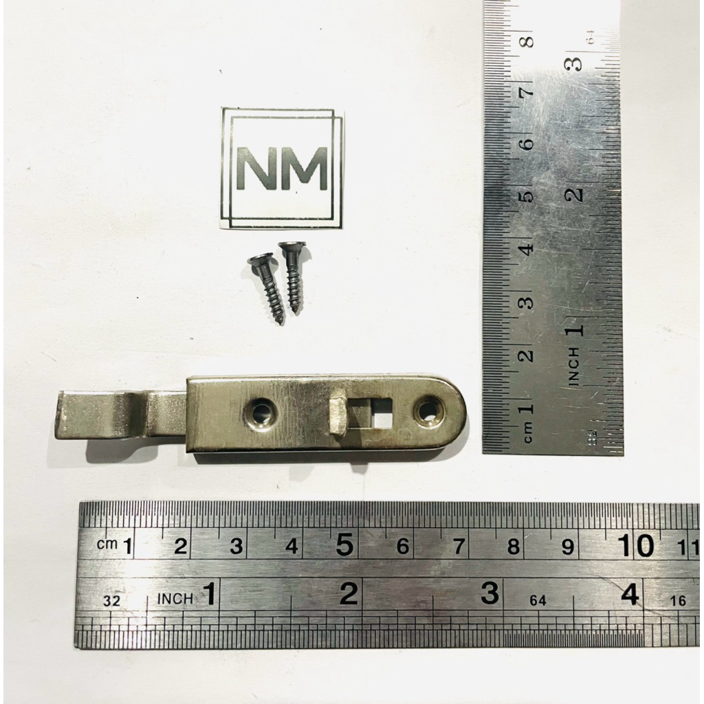 Grendel Bengkok/ Grendel HK Kecil 2 Inch - Slot Pintu