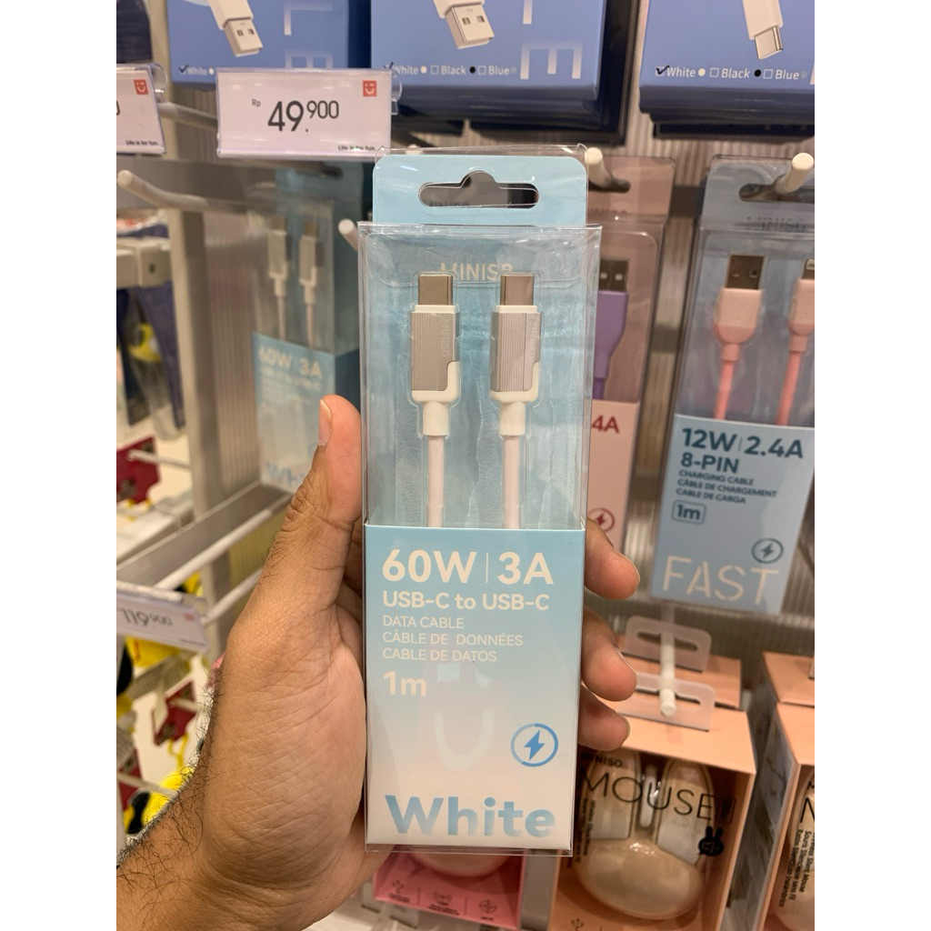 Miniso Kabel Data Usb type c to type c