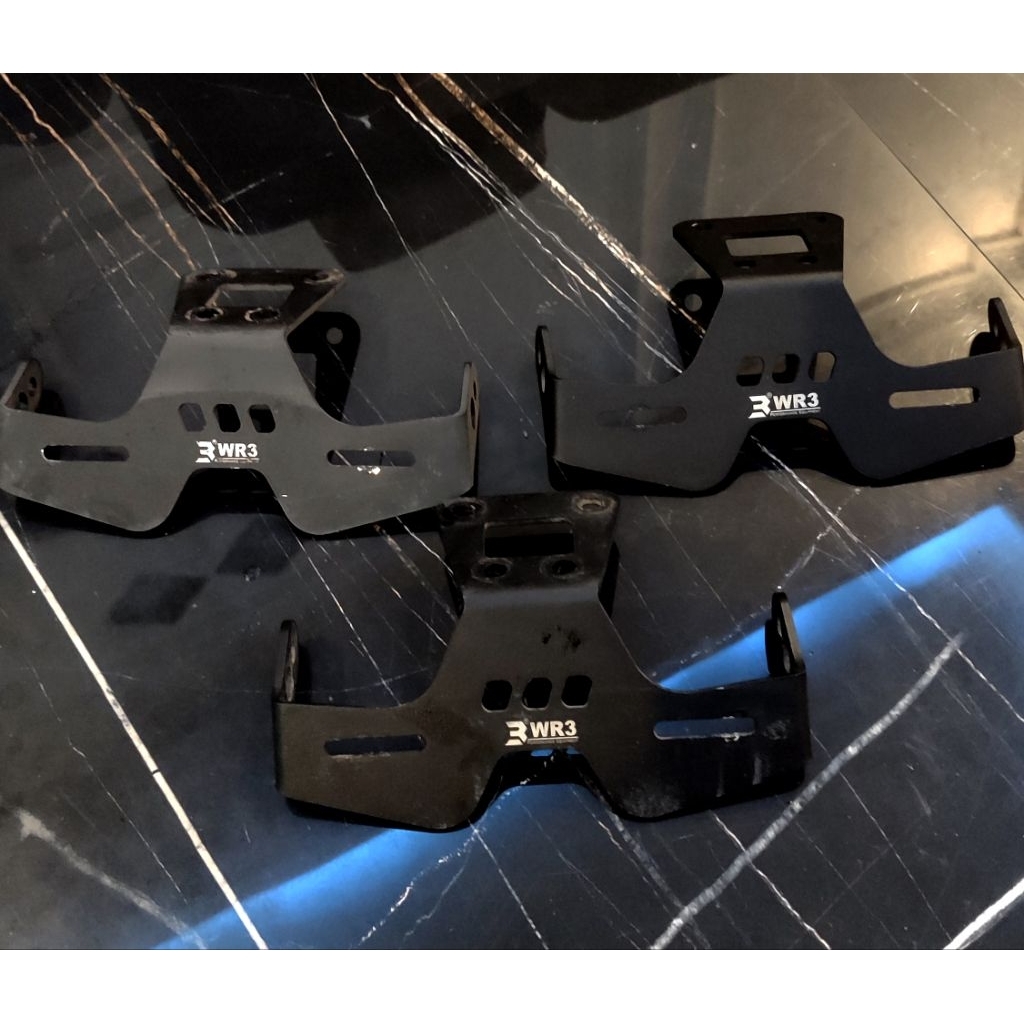 dudukan plat wr3 ninja 250R 2018