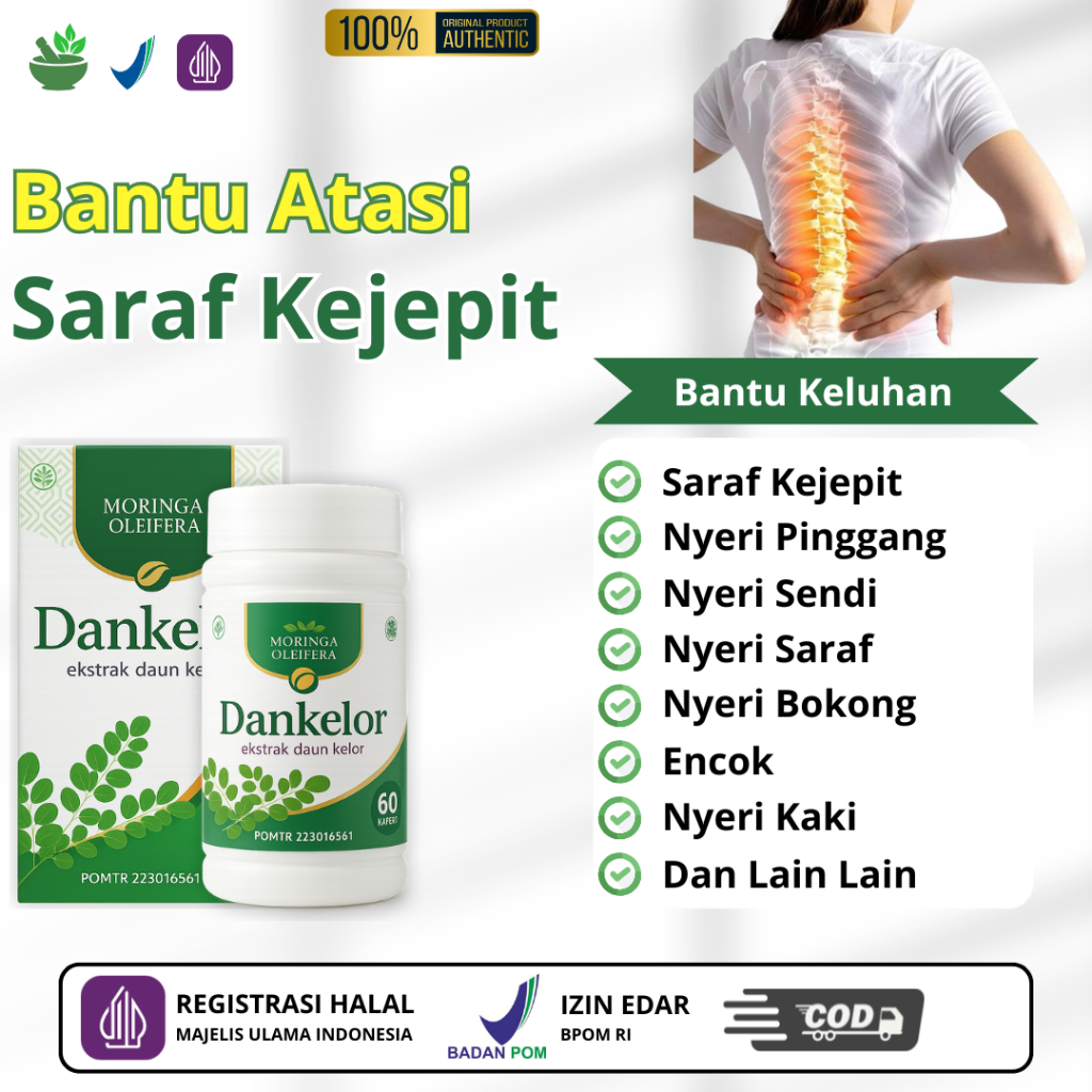 Herbal Untuk Nyeri Saraf saraf Kejepit Nyeri Sendi Nyeri Bokong Nyeri Pinggang Encok Nyeri Kaki Dank