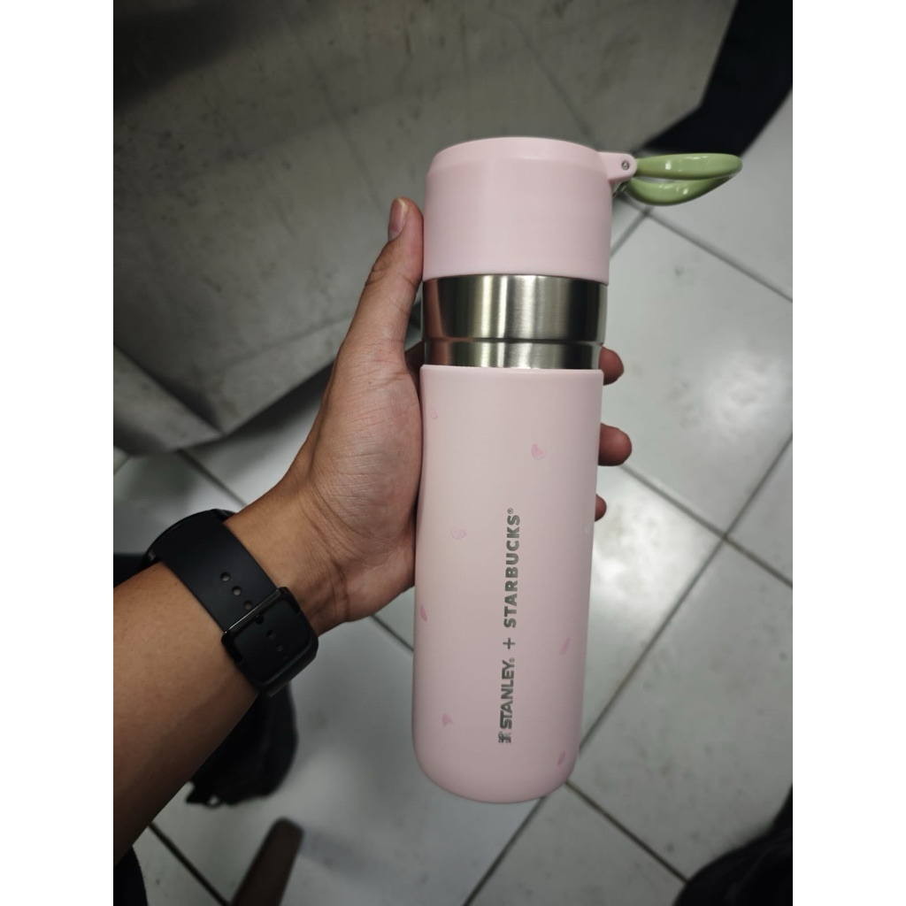 STARBUCKS + STANLEY PINK BLOSSOM