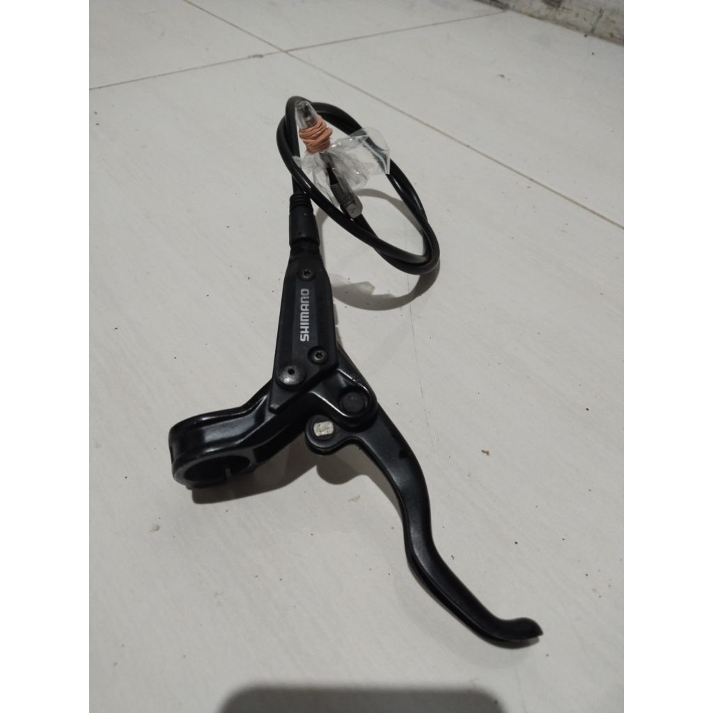 brake lever rem hidrolik shimano m445 kanan plus selang
