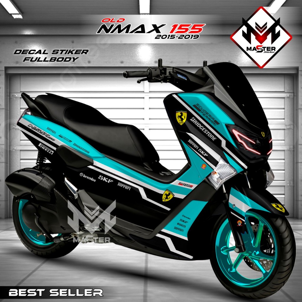 Decal Stiker Motor NMAX 155 Old Full Body Modifikasi Nmax