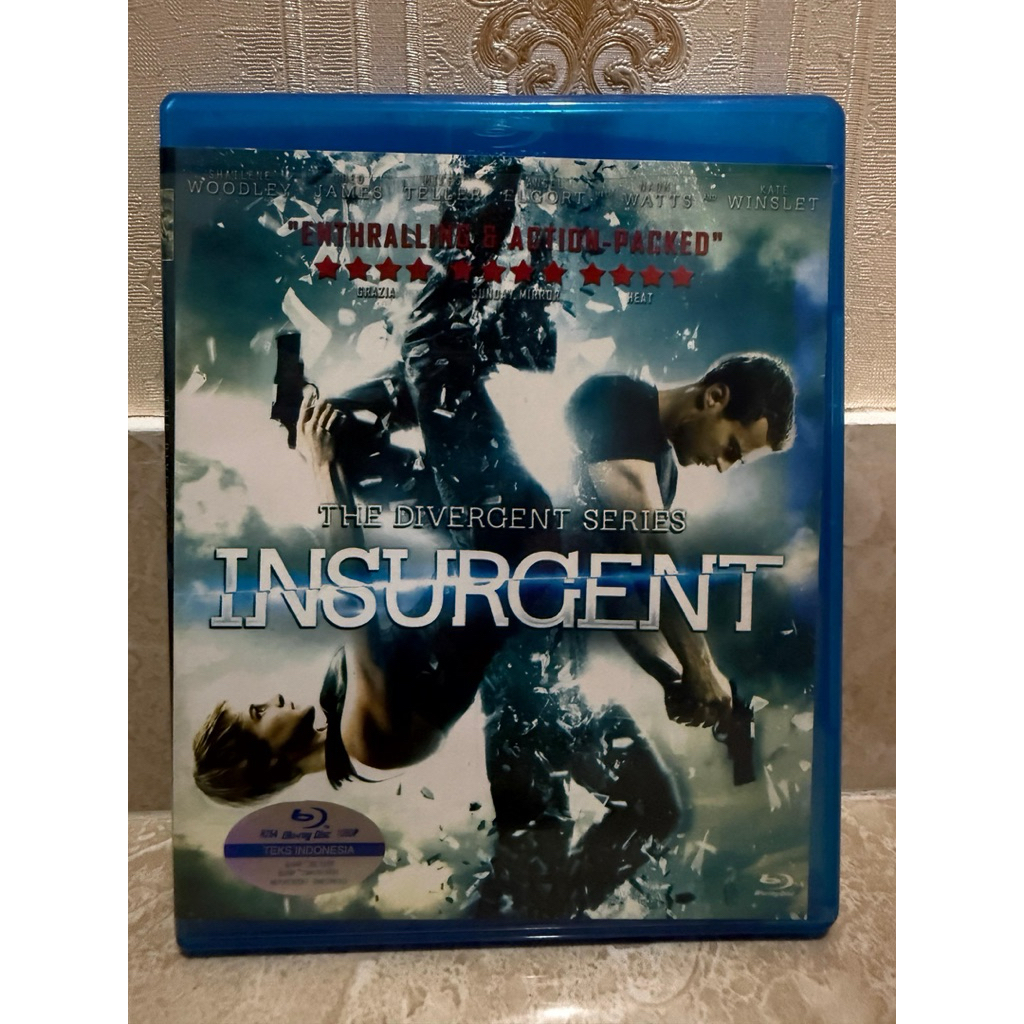 BLURAY/INSURGENT/FILM/DISC
