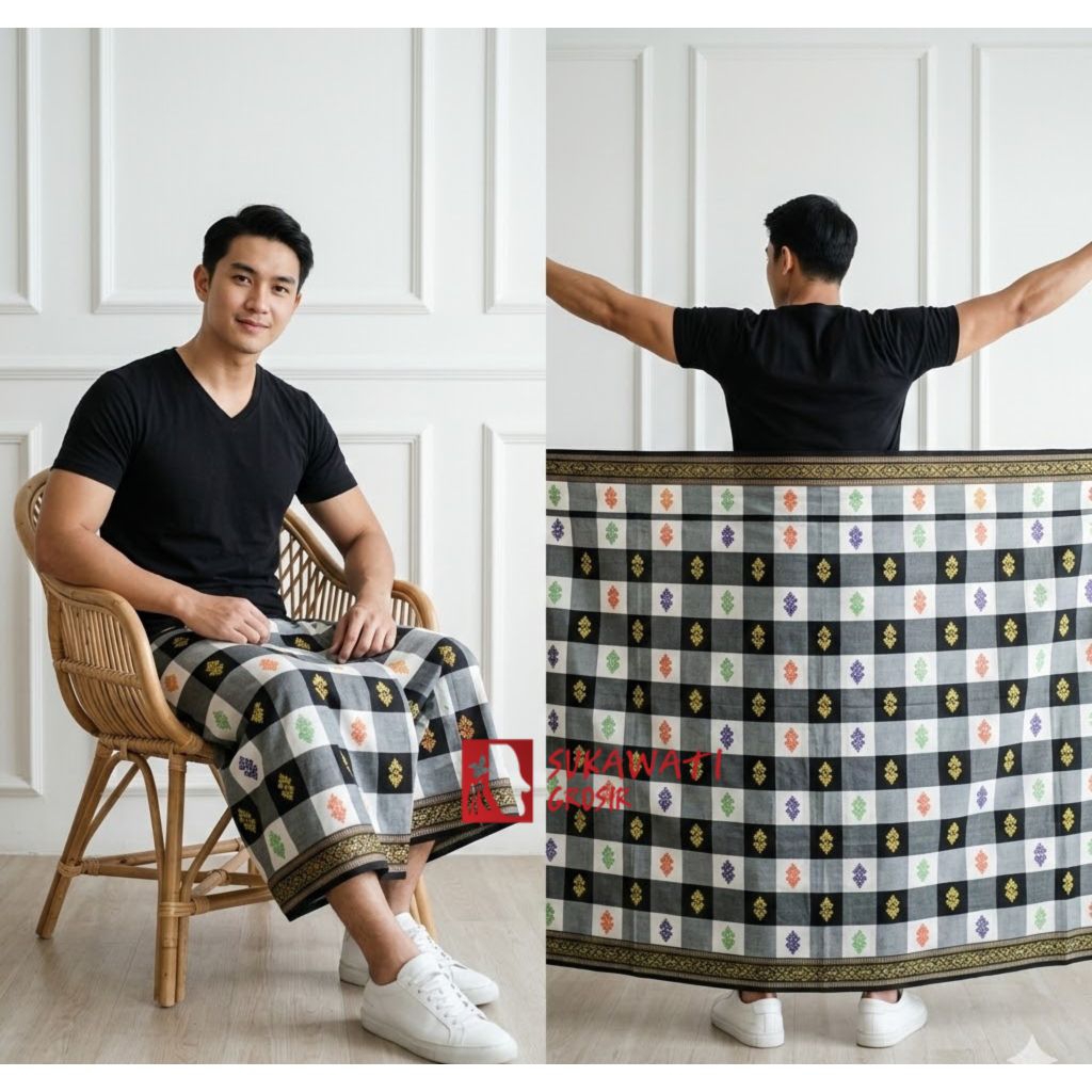 Sarung Catur Bali Jumbo