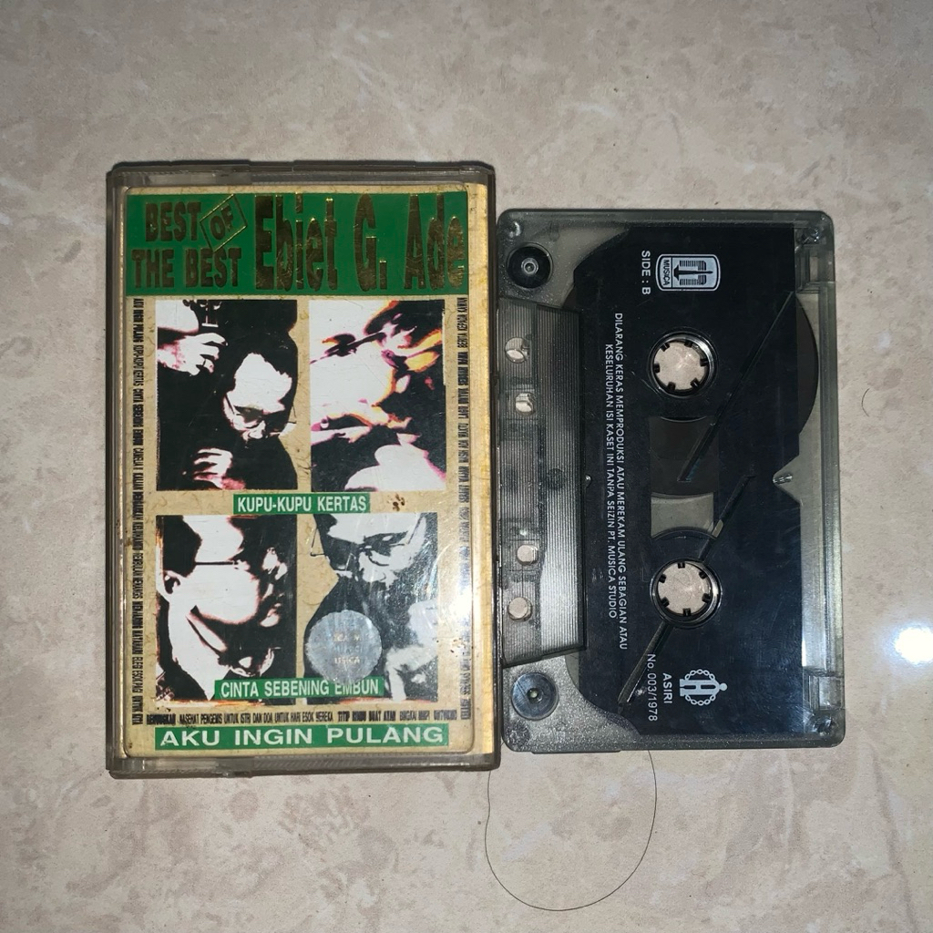 Kaset Pita Ebiet G. Ade – Best of The Best