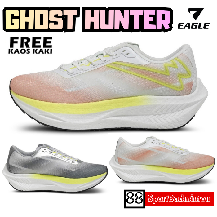 Eagle GHOST HUNTER Running Professional Shoes - Sepatu Running Pria Wanita Original Eagle