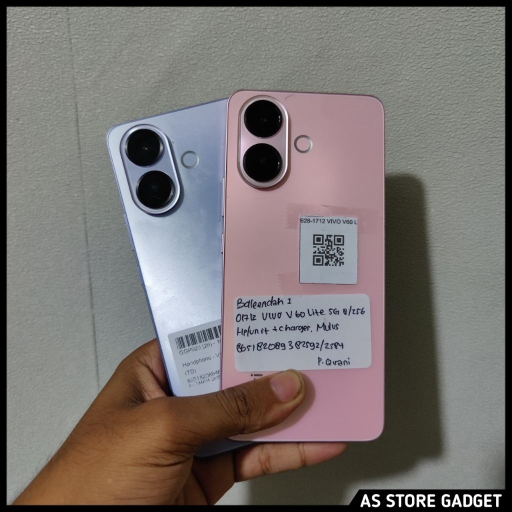 Vivo V60 Lite 5G 8/256 Second Handphone