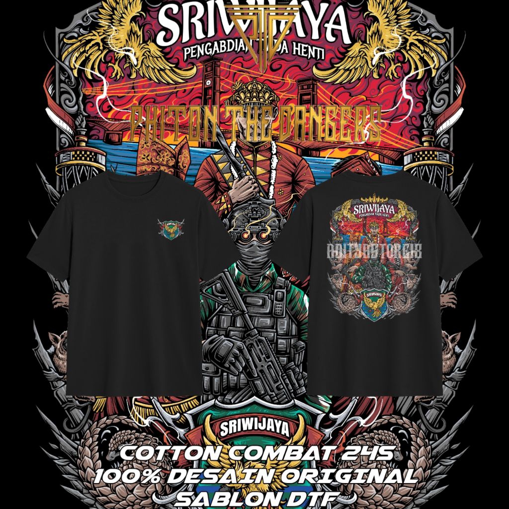 Kaos Polo Hodie Kemeja Kodam Sriwijaya