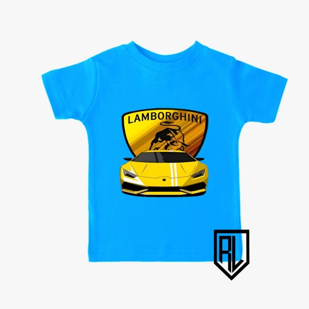 baju anak mobil lamborghini Aventador svji kaos anak lamborghini aventador