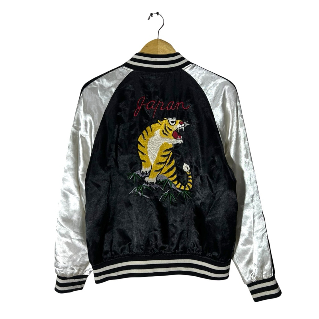 Jacket Sukajan Japan Tiger Black Original