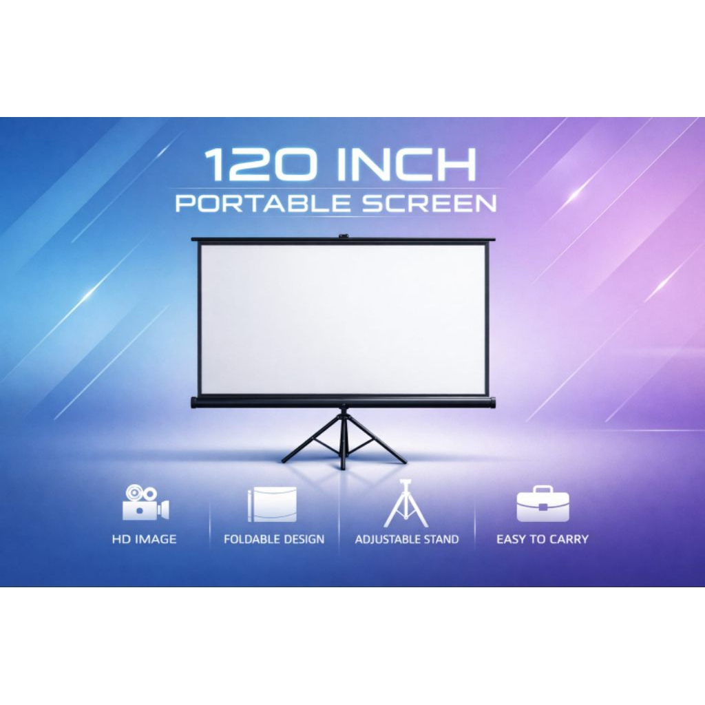 Layar Proyektor Portable