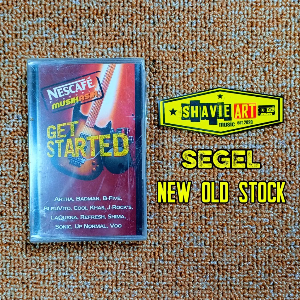 KASET PITA SEGEL KOMPILASI NESCAFE MUSIK ASIK J ROCKS DLL