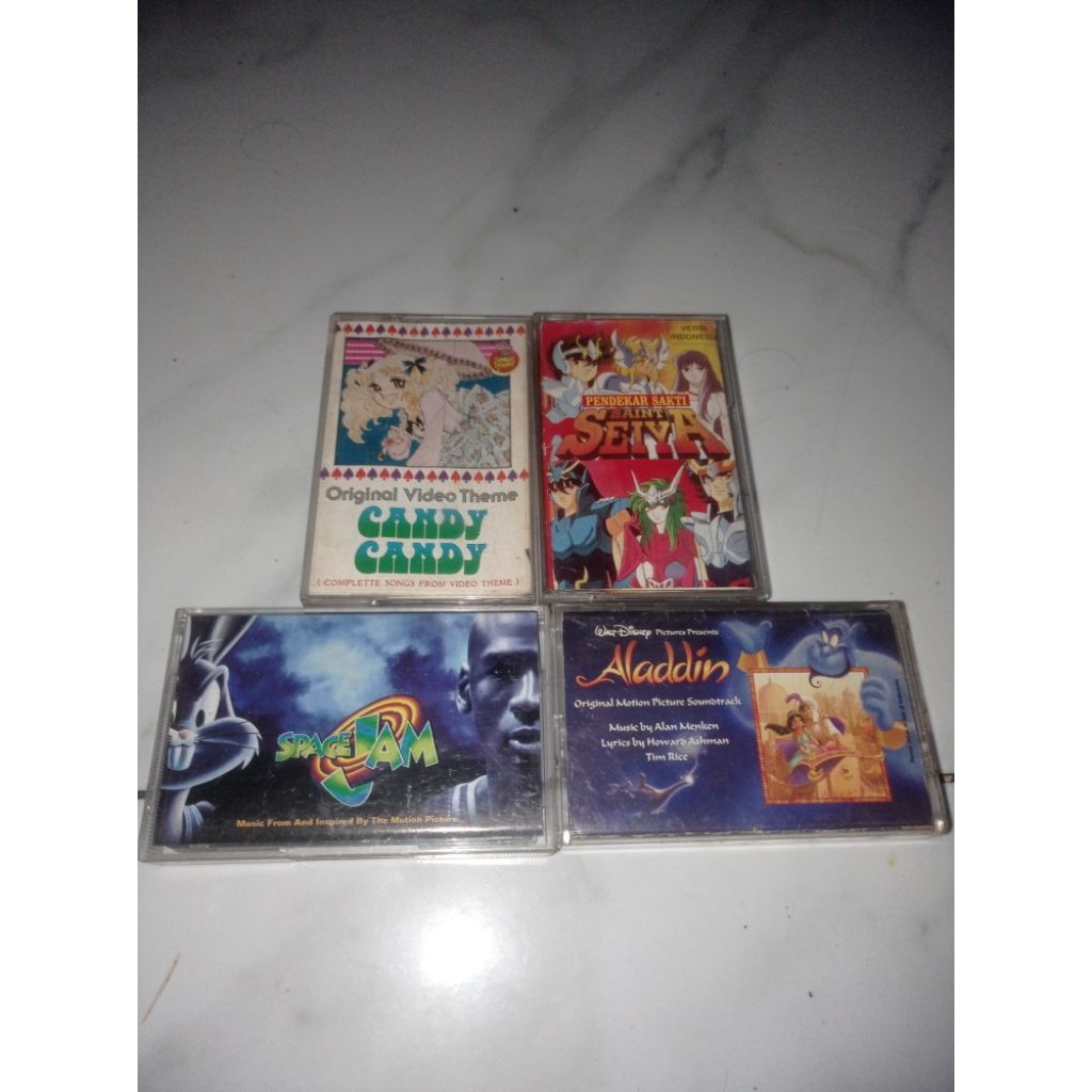 kaset pita soundtrack film kartun barat