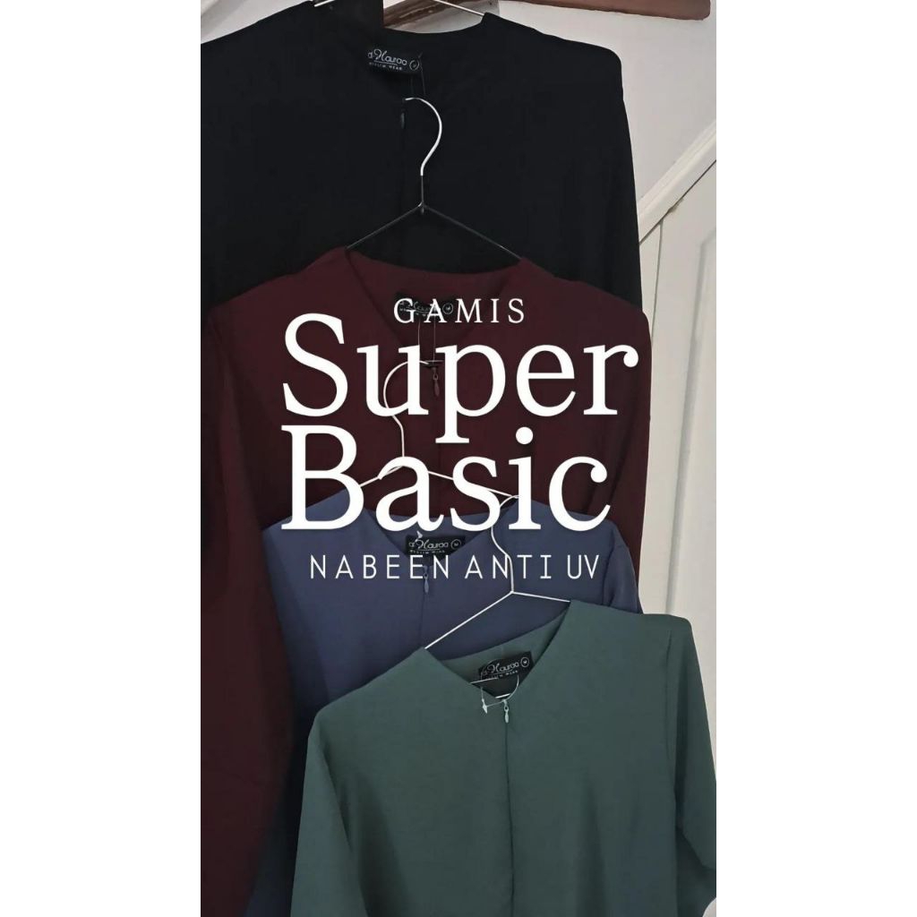 Gamis Super basic by Alhauraa