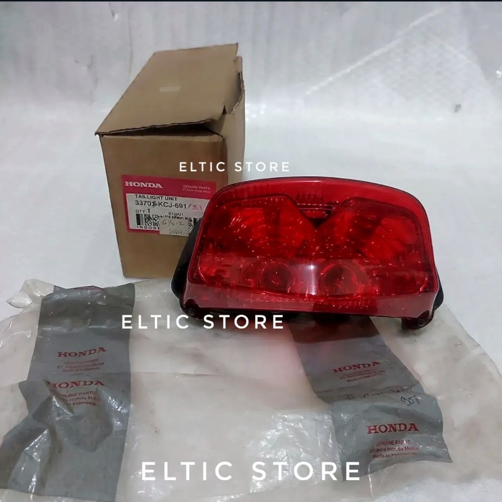 Stoplamp Lampu Belakang Set Honda Tiger 2000 Original AHM Tilam