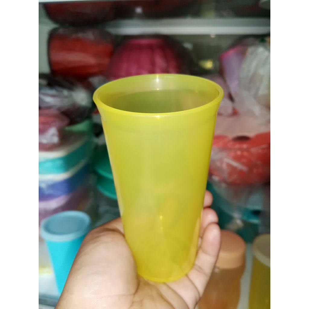 Medium Tumbler tanpa tutup/Gelas tanpa tutup kapasitas 275ml Tupperware ORI