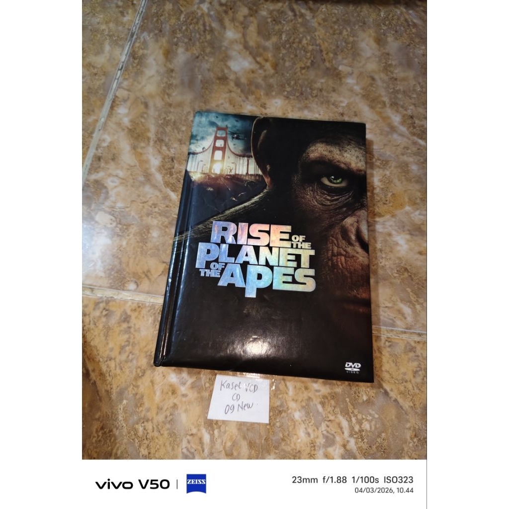 Kaset DVD RISE OF THE PLANET OF THE APES