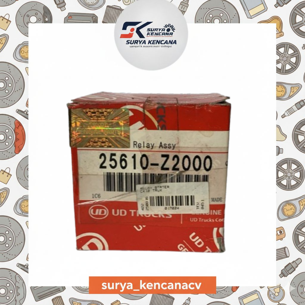 RELAY STATER NISSAN CK12 TRUK ORI IMPORT 25610-Z2000 017024