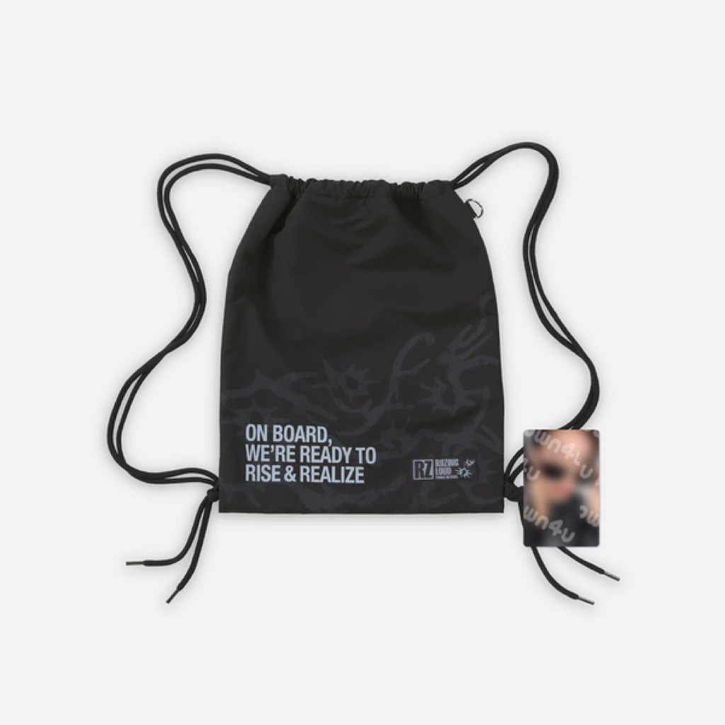 [PRE ORDER] MD GYM SACK RIIZE RIIZING LOUD FINALE IN SEOUL SHOTARO EUNSEOK SUNGCHAN WONBIN SOHEE ANT