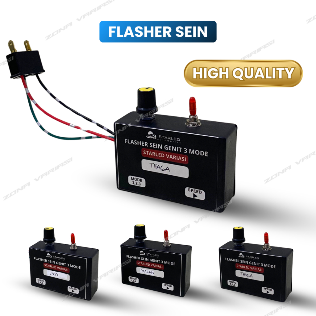 Flasher Sen Sein Genit 3 Mode Canter Grandmax L300 Traga Flasher Sein Sudah Plus Socket PNP TInggal 
