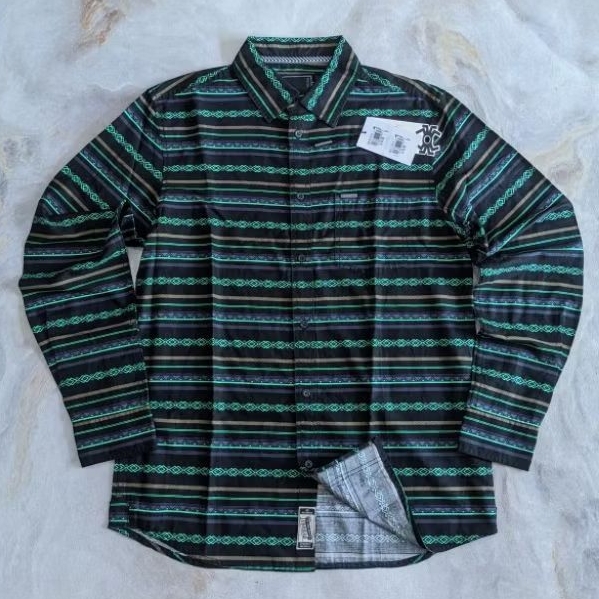 kemeja panjang spyderbilt boerne original - size M