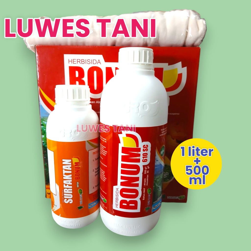 Herbisida Bonum 610 SC 1 liter free kaos selektif jagung