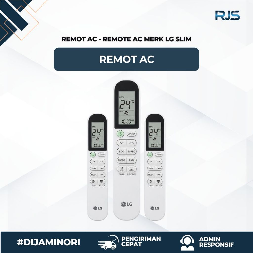 Remot Ac - Remote AC merk LG Slim