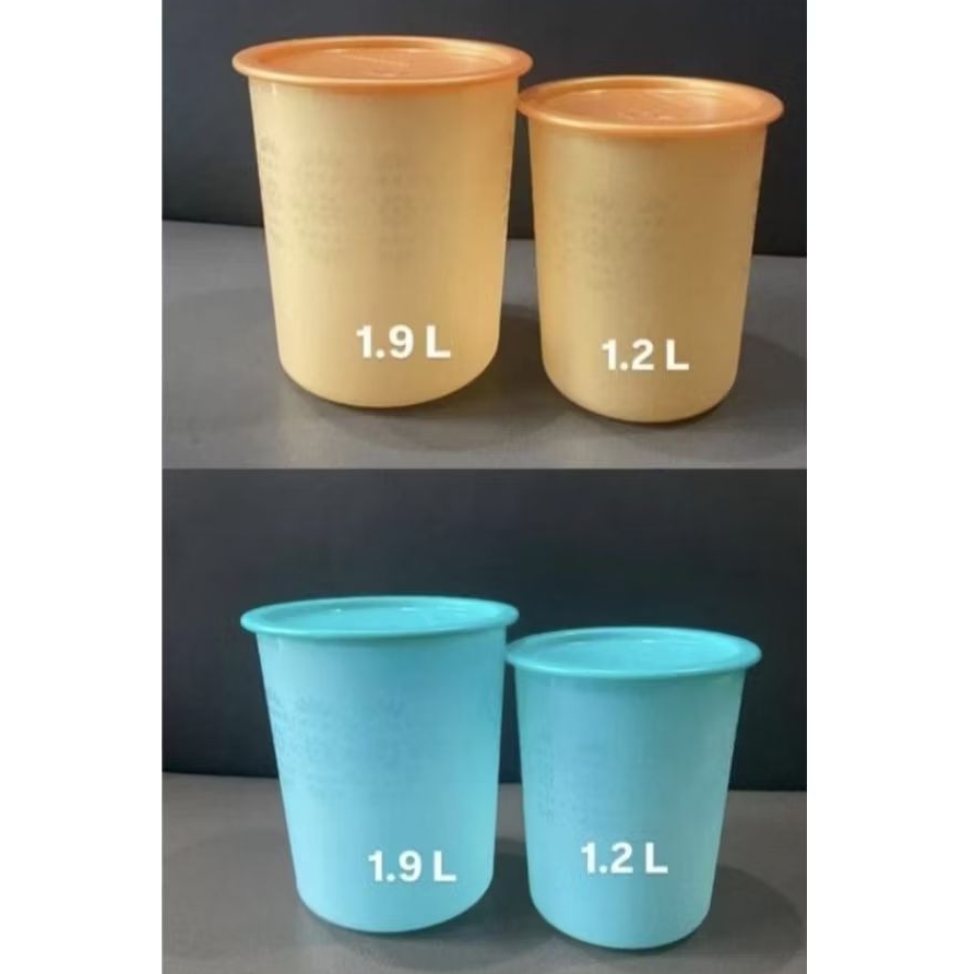 Promo Diskon Tuperware Mosaic Canister Set Small Mosaic Trio Canister Toples