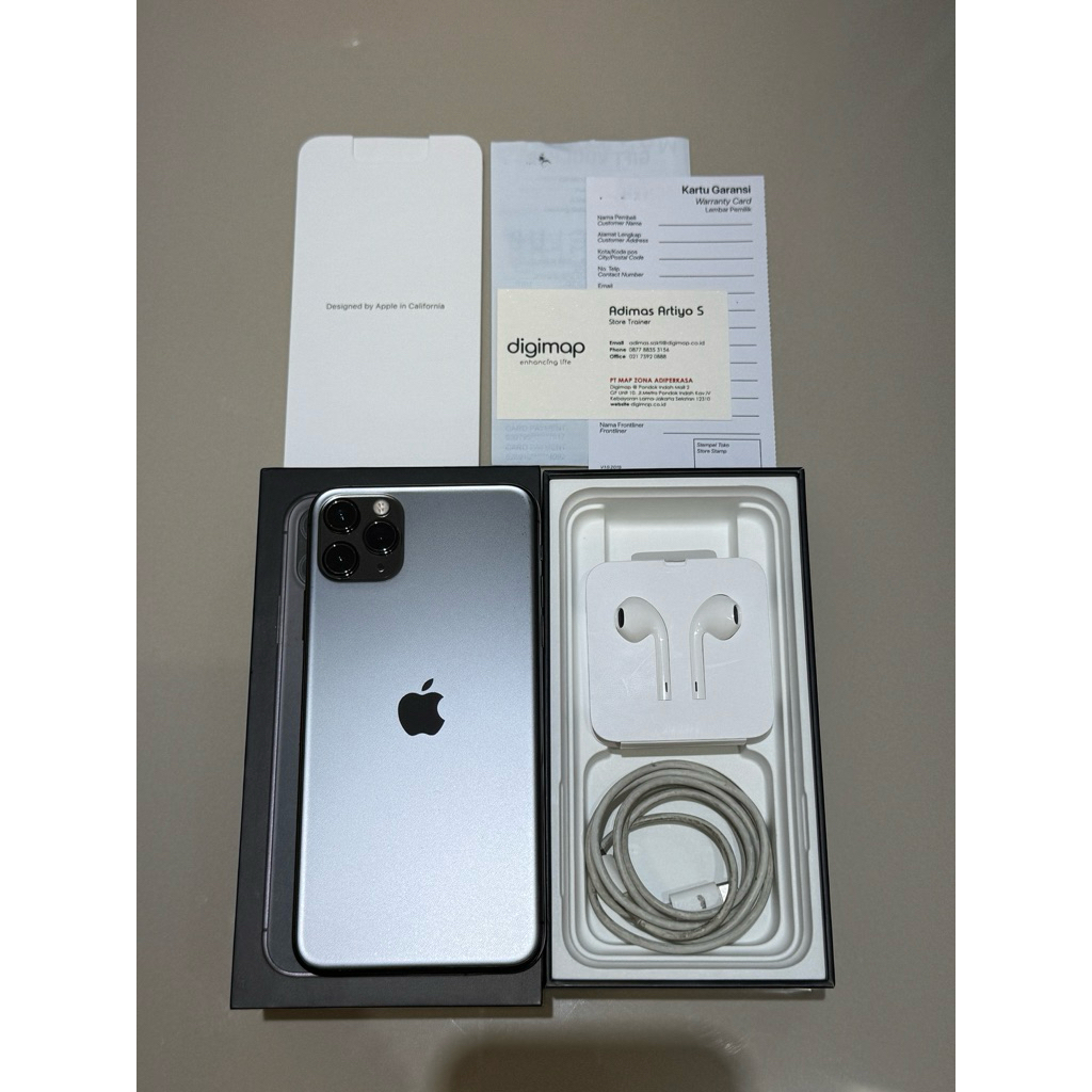 iphone 11 promax 256 gb preloved second