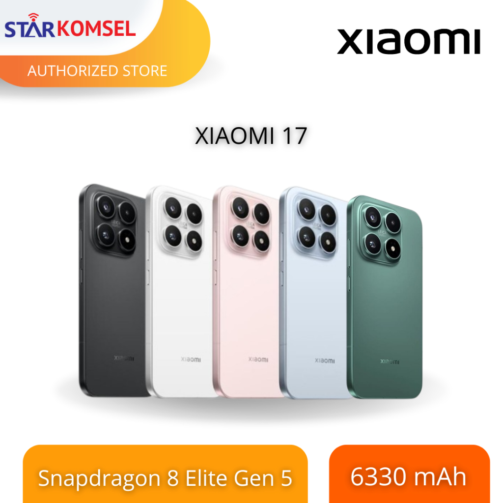 HP XIAOMI 17 12/256 | 12/512 NFC GARANSI RESMI XIAOMI INDONESIA