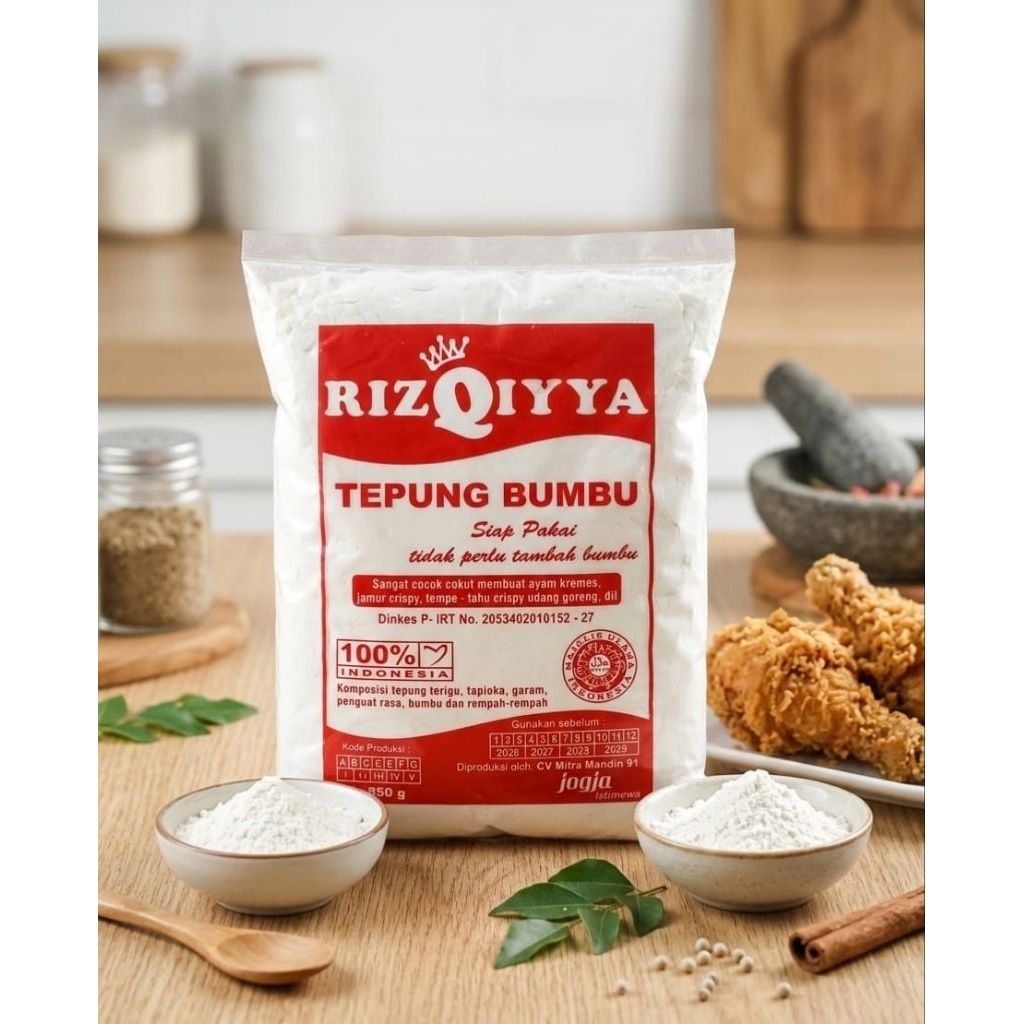 Rizqiyya Tepung Bumbu 850grm