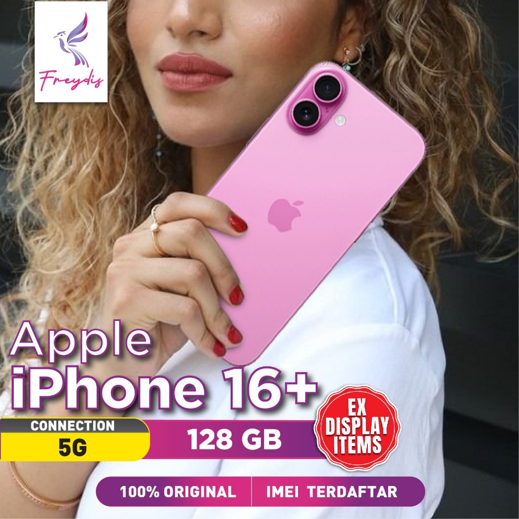 Apple Iphone 16 Plus 128GB Second Ex Display Original
