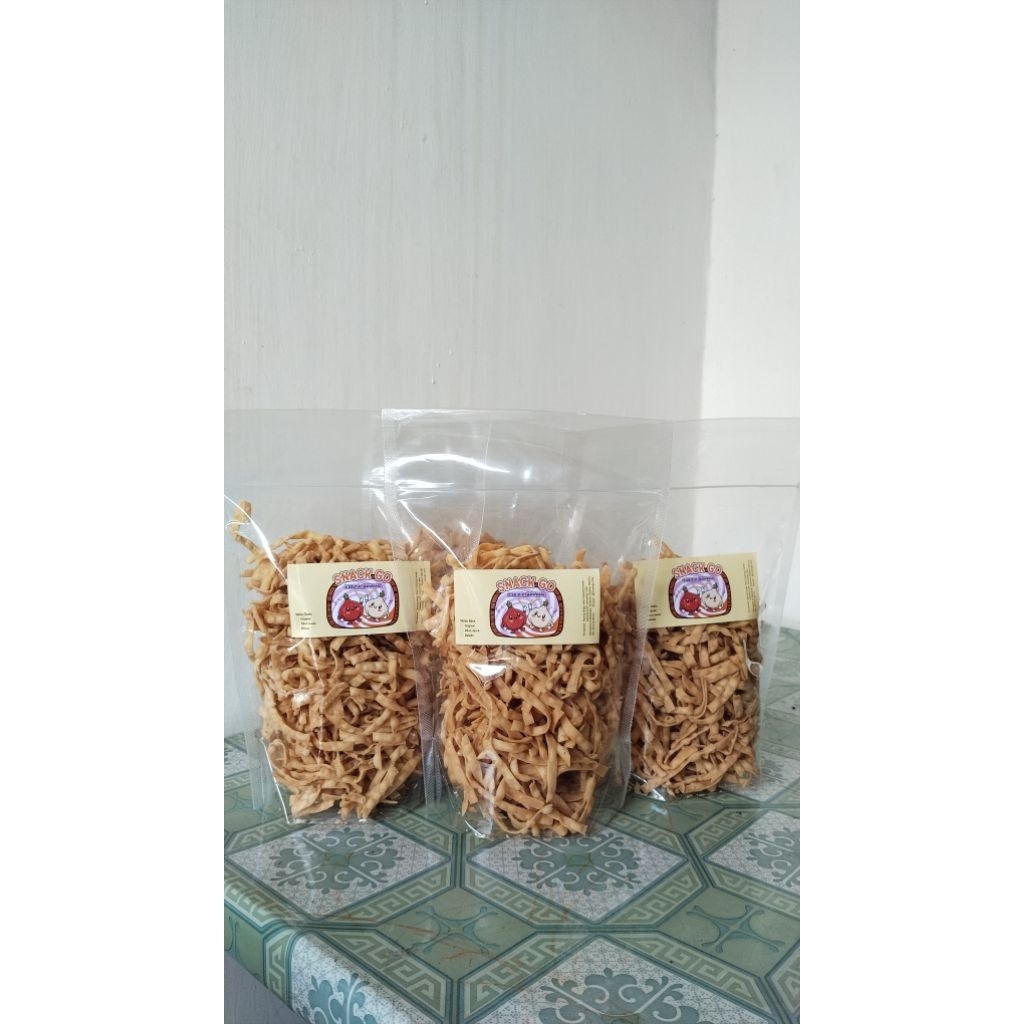 KERIPIK BAWANG PAKET BUNDLING, camilan/oleh oleh khas makassar