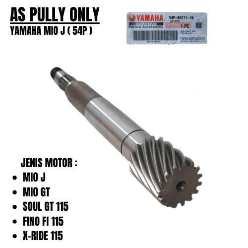 AS PULLY MIO J SOUL GT 115 54P BERKUALITAS ORIGINAL