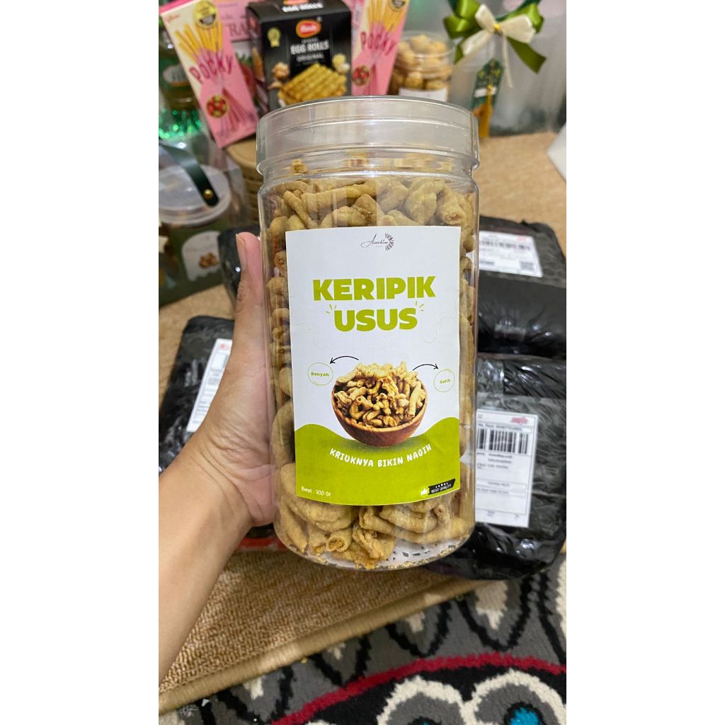 JAJAN TOPLESAN / KERIPIK USUS / JAJAN LEBARAN